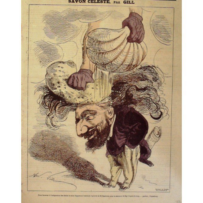 Gill André Savon Celeste 1871