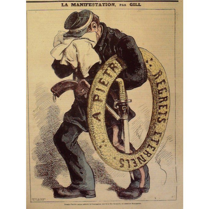 Gill André La Manifestation 1872