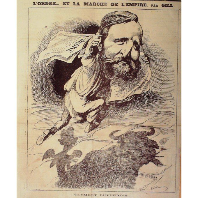 Gill André L'ordre, Marche De L'empire Duvernois 1873