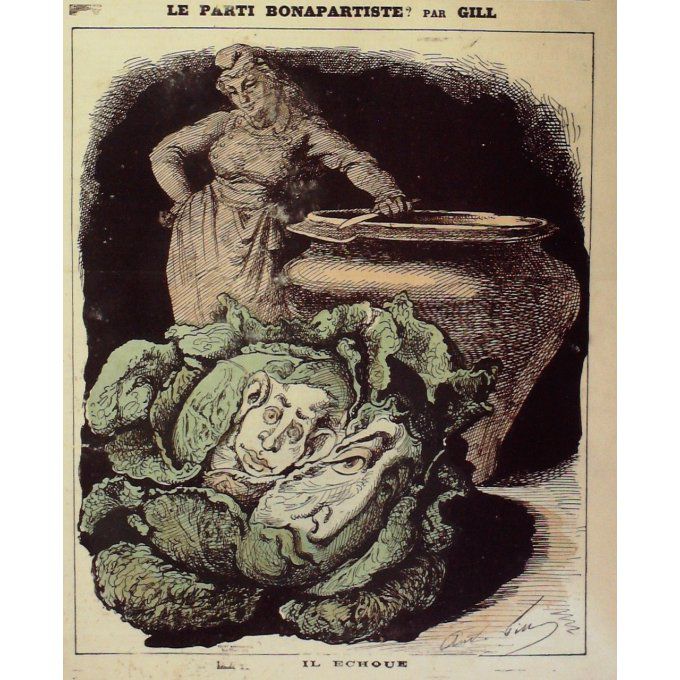 Gill André Le Parti Bonabartiste 1871