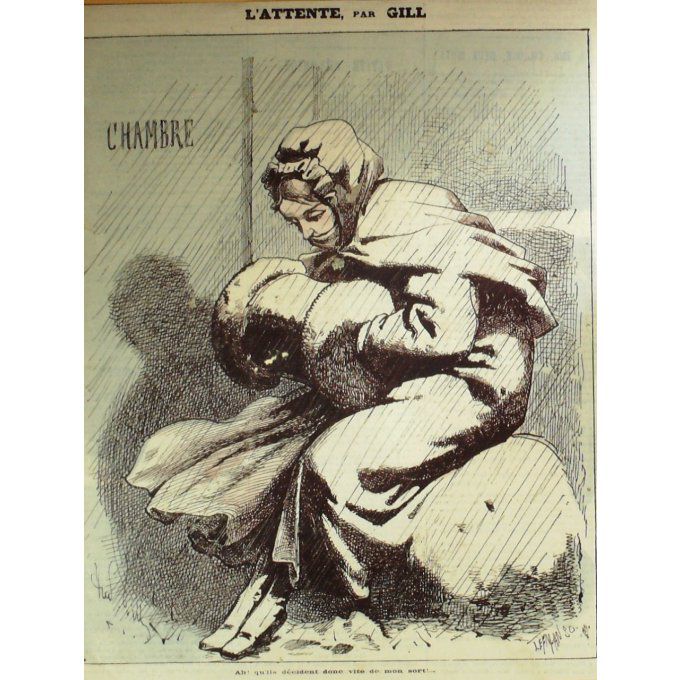 Gill André L'attente 1866