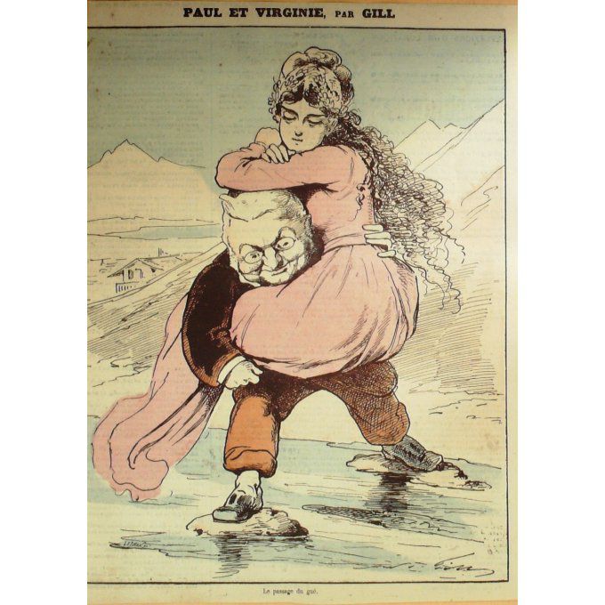 Gill André Paul Et Virginie,Gue 1875