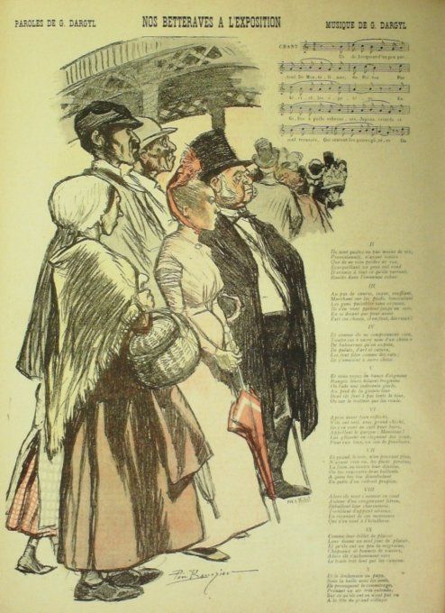 Nos Betteraves à l'explosion Paroles Dargyl Musique Dargyl illustration Balluriau