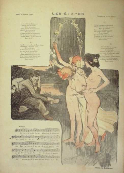 Les Etapes Paroles Prat Musique Legay illustration Balluriau