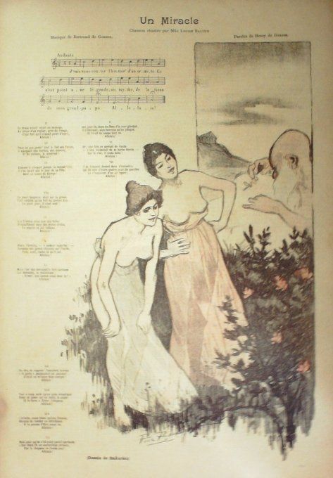 Un Miracle Paroles De Gorsse Musique iDe Gorsse llustration Balluriau