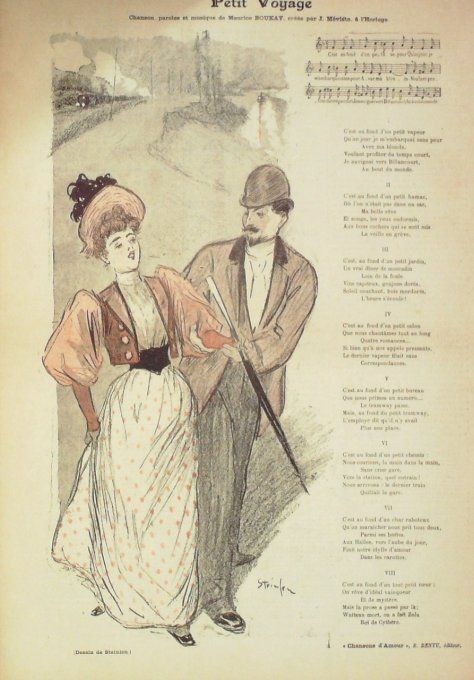 Petit Voyage Paroles Boukay Musique Boukay illustration Steinlen
