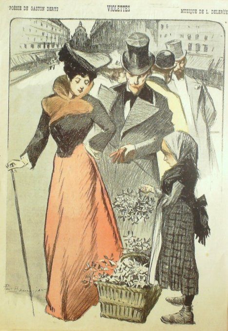 Violettes Paroles Derys MusiqueDelerve  illustration Balluriau