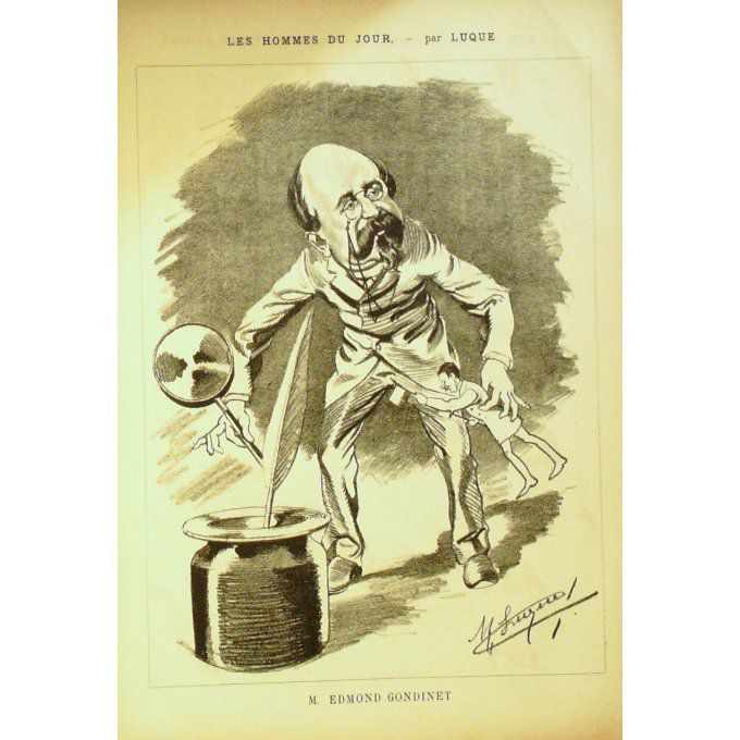 LUQUE Manuel-GONDINET EDMOND-1883-E10-(38x26cm)