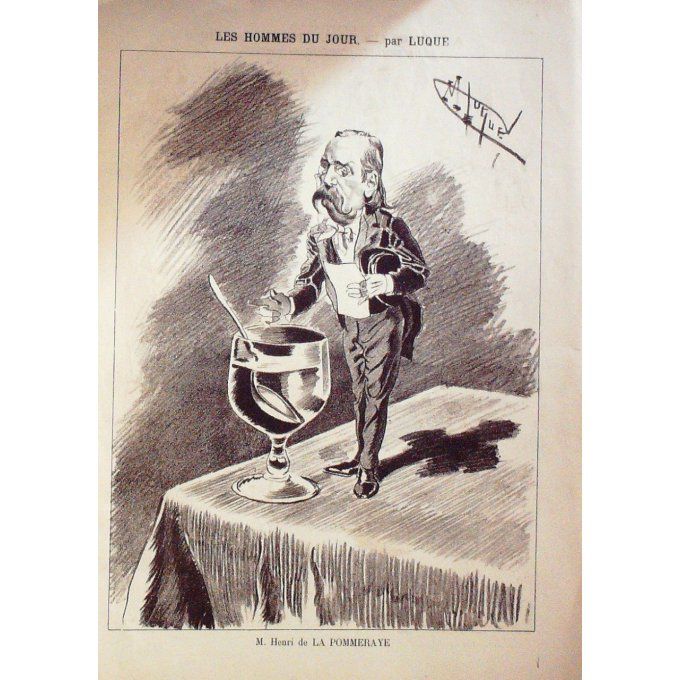 LUQUE Manuel-DE LA POMMERIE Henri-1883-E1-(38x26cm)