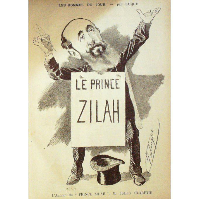 LUQUE Manuel-CLARETTE JULES-1883-E4-(38x26cm)