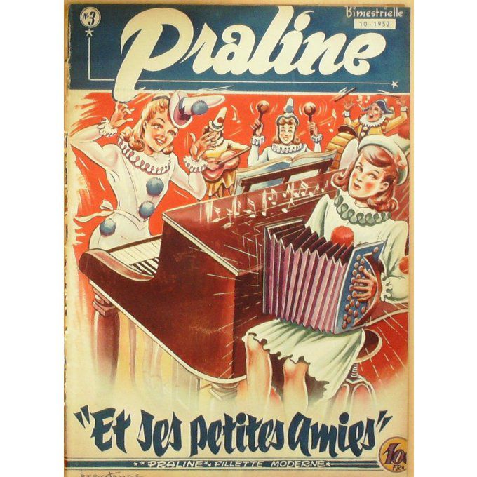 PRALINE et ses PETITES AMIES-1952/03-(titres d'histoires détaillés)