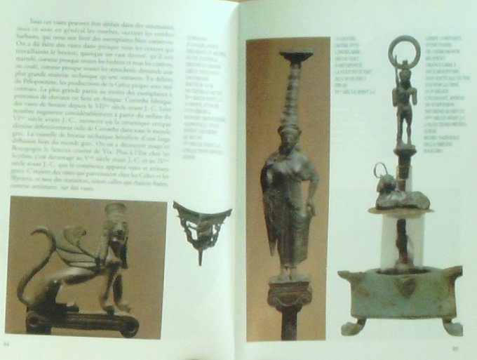 GRECE ANTIQUE-Céramique Bronze Orfèvrerie Sculpture Périclès Péloponèse Sparte