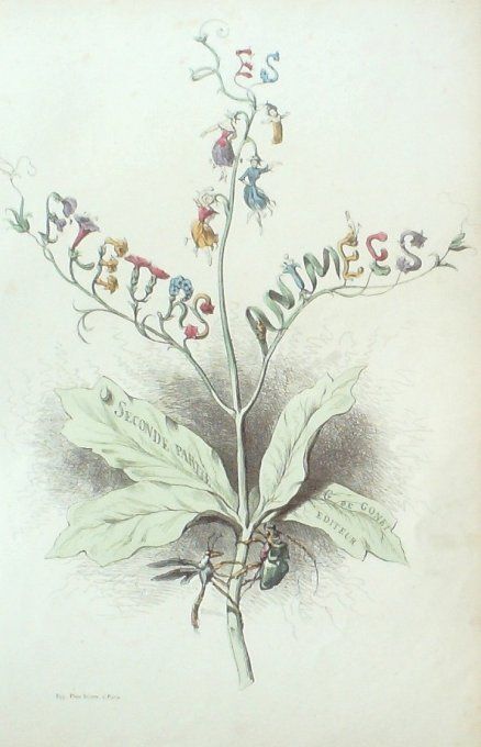 Grandville "Les Fleurs Animées"