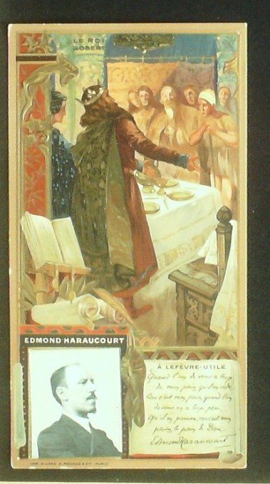 Lefèvre Utile LU Haraucourt Edmond Personnage Célèbre Poète 1900