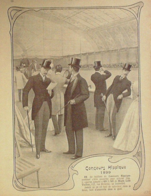 HIGH LIFE TAILOR (Publicité Habillement)-1897
