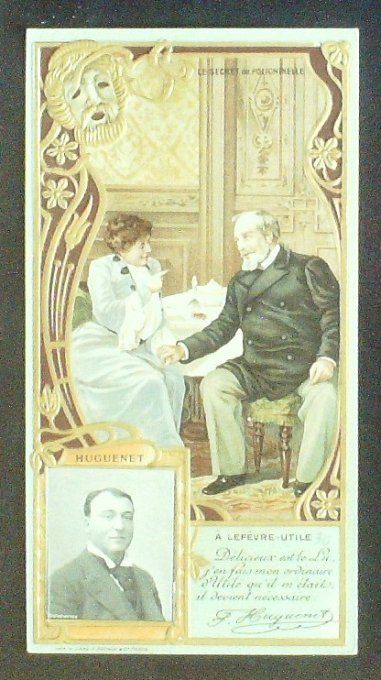 Lefèvre Utile LU Huguenet Félix Personnage Célèbre Acteur 1900