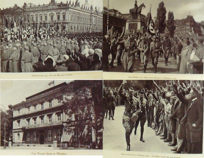 DEUTSCHLAND WEHRMACHT NSDAP-1933 (230 photos/152 pp) rare