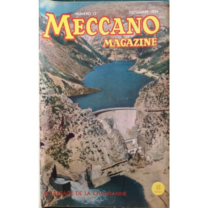 Meccano Magazine Pilotage Bobigny Douglas Dc7 Cremaillere 1954