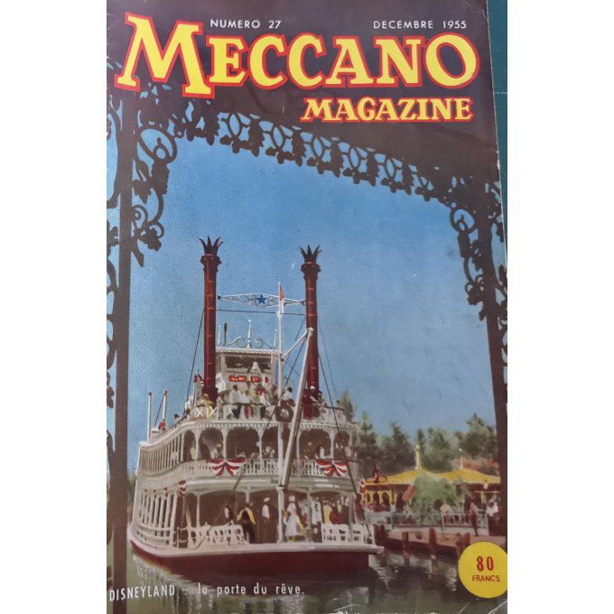 Meccano Magazine Citroen Ds 19 Wagons Lits Geologue 1955