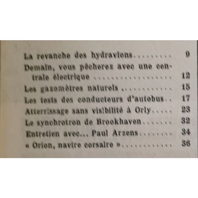 Meccano Mag Hydravion Gazometre Tracteur Djinn Brookhaven 1955