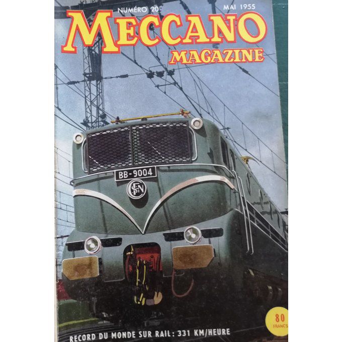 Meccano Mag Scooter Lambretta Paquebot Saxonia Elisabethan 1955