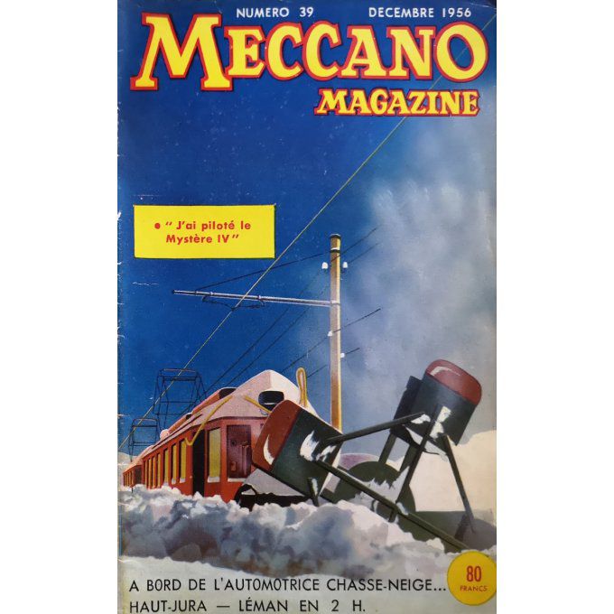 Meccano Magazine Marcoule Caravelle Citroen Ds 19 Norvigie 1956