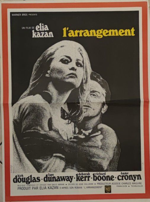 L'Arrangement Affiche de film 80x60 Elia Kazan 1969 