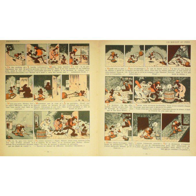 Enfantina-WALT DISNEY-LES AVENTURES de MICKEY (Hachette EO)-1931