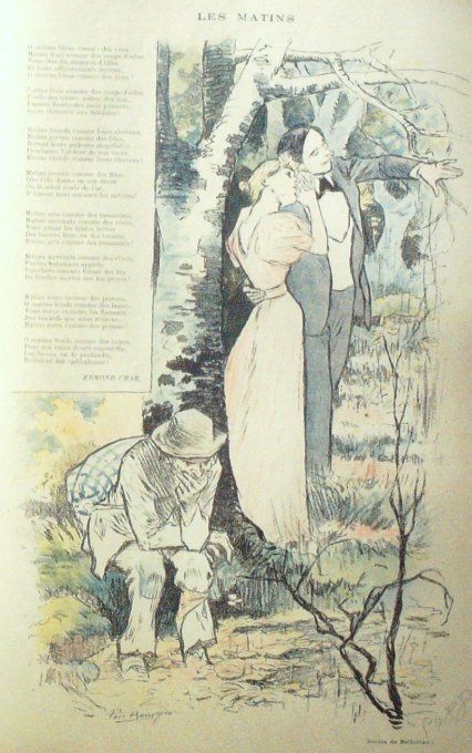 Char Edmond Les matins illustration Balluriau Paul 1902