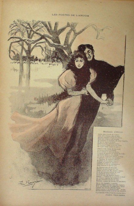 Viele-Griffin Francis Matinée d'hiver illustration Balluriau Paul 1895