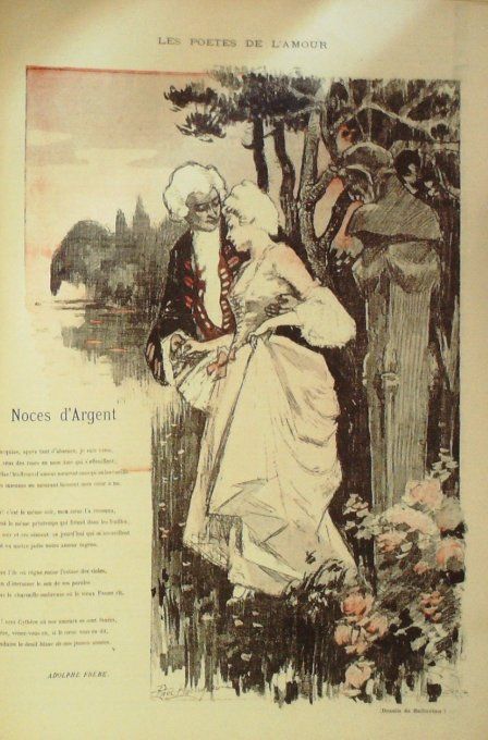 Frère Adolphe Noces d'argent illustration Balluriau Paul 1898