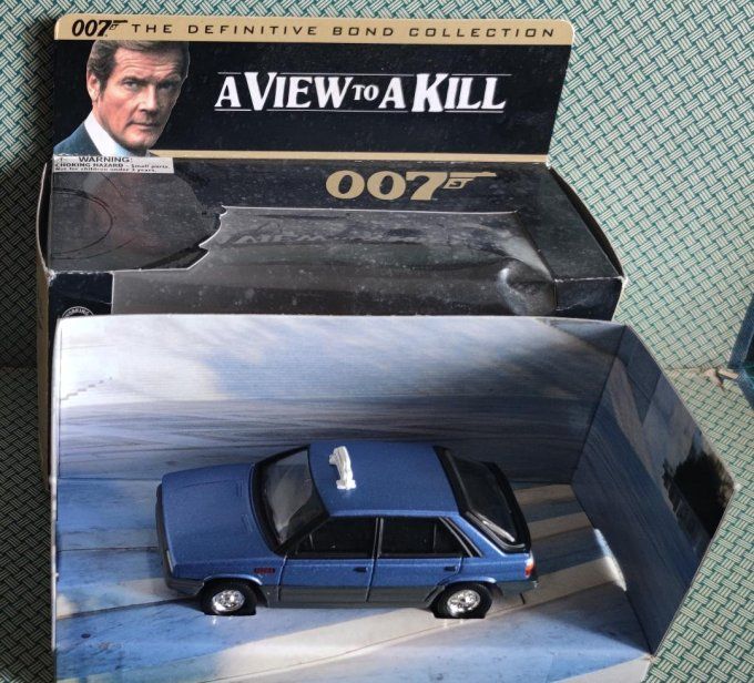 Renault 11 - A view to a kill James Bond 007 1/30 CORGI