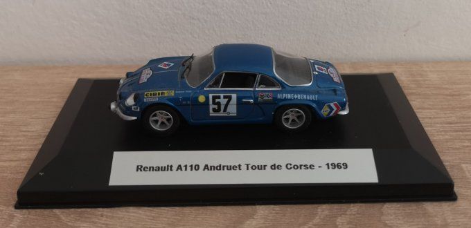 Renault Alpine A11O Andruet Tour de Corse 1969