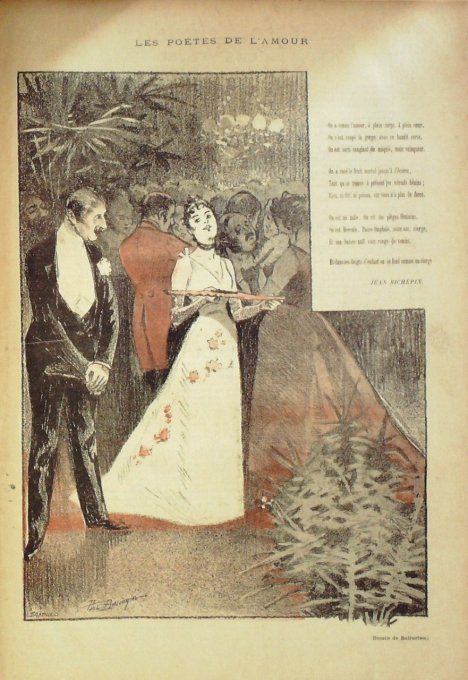 Richepin Jean  illustration Balluriau Paul 1898